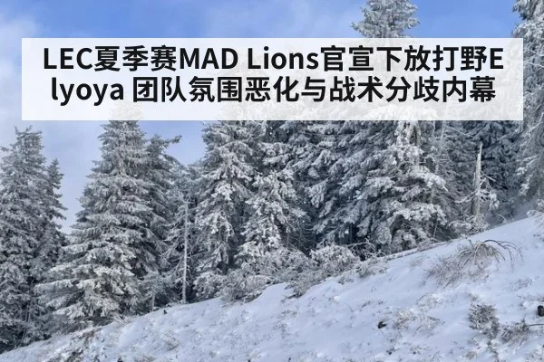 LEC夏季赛MAD Lions官宣下放打野Elyoya 团队氛围恶化与战术分歧内幕